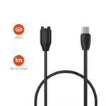 FIXED USB-C Ladekabel til Garmin Smartwatch 1m Sort (FIXDW-796-C)