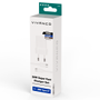 VIVANCO Fast USB-C PD 20W Charger + USB-C cable 1.2m White