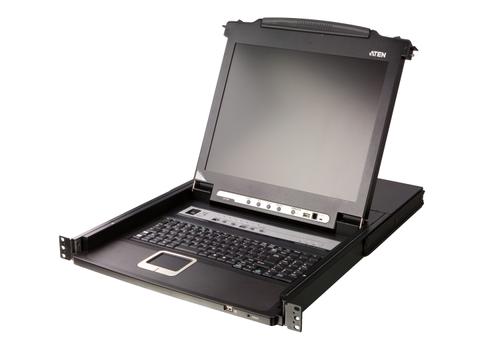 ATEN 8 Port 17" LCD KVMP Switch  (CL5708M-FR)