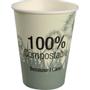 _ Kaffebæger Dandelion,  ABENA Gastro, 11,2cm, Ø9cm, 36 cl, 38 cl, grøn, CPLA/pap, 12 oz