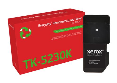 XEROX EVERYDAY REMANUFACTURED TONER BLACK REPLACES KYOCERA TK-5230K SUPL (006R04805)