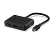 UNISYNK 3 Port USB-C Hub V2 4K 60Hz 100W Black (10383)