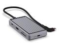 UNISYNK 8 Port USB-C Hub V2 4K 60 HZ 100QW Grey