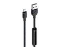 UNISYNK USB-A - Lightning Cable 1,2m Black
