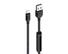 UNISYNK USB-A - Lightning Cable 1,2m Black