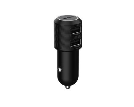 UNISYNK Dual USB-A Car Charger 24W (10199)