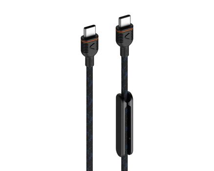 UNISYNK USB-C to USB-C Cable Black 2m (10358)