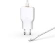 UNISYNK Slim Wall Charger G3 36W + Lightning Cable Hvit