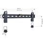 TECHLY Tv Mount 139.7 Cm (55") Black (308855)