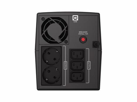 CONCEPTRONIC 1500Va 900W Ups, Iec, Schuko (ZEUS08EM)