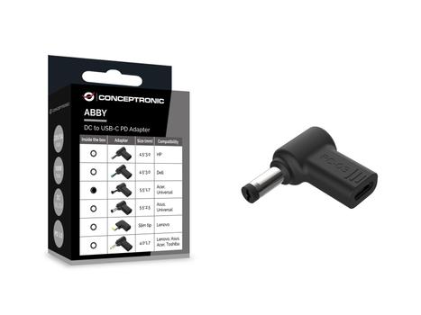 CONCEPTRONIC Dc To Usb-C Adapter, (ABBY15PC03)
