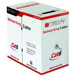 TECHLY UTP Cat6 bulk cable 4x2 stranded CCA (022571)