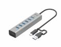I-TEC USB-C CHARGING HUB 7 PORT CHARGING METAL HUB 7 PORT PERP