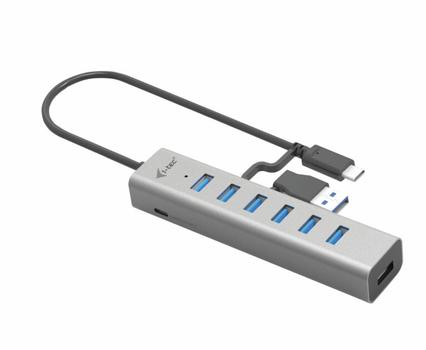 I-TEC USB-C CHARGING HUB 7 PORT CHARGING METAL HUB 7 PORT PERP (C31HUBMETAL703)