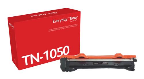 XEROX EVERYDAY BLACK TONER REPLACES BROTHER TN1050 STANDARD CAPACITY SUPL (006R04861)