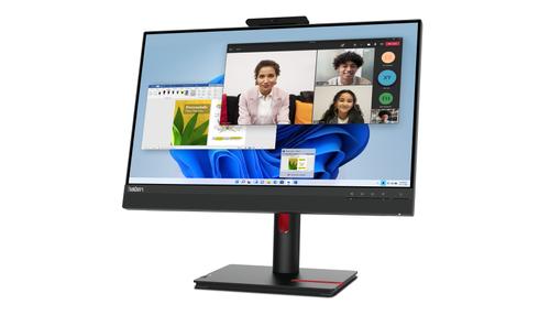 LENOVO ThinkCentre Tiny-in-One 24 Gen 5 - LED-Monitor - 61 cm (24") (23.8" sichtbar) - 1920 x 1080 Full HD (1080p) @ 60 Hz - IPS - 250 cd/m˛ - 1000:1 - 4 ms - HDMI, DisplayPort - Lautsprecher - Raven Black (12NAGAT1EU)