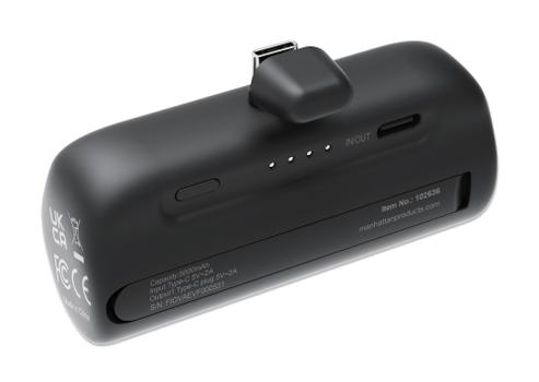 MANHATTAN Power Bank with integrated  (102636)