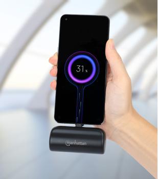 MANHATTAN Power Bank with integrated  (102636)