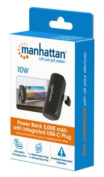 MANHATTAN Power Bank with integrated  (102636)