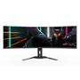 GIGABYTE AORUS CO49DQ - OLED-Monitor - gebogen - 124.5 cm (49") - HDR 2 (AORUS CO49DQ-EK)