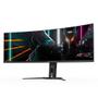 GIGABYTE AORUS CO49DQ - OLED-Monitor - gebogen - 124.5 cm (49") - HDR 2 (AORUS CO49DQ-EK)