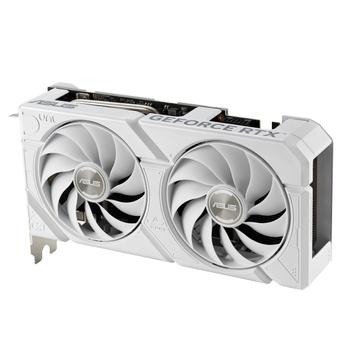 ASUS Dual GeForce RTX 4070 SUPER EVO 12GB - Graphics card - GeForce RTX 4070 Super - 12 GB GDDR6X - PCIe 4.0 - HDMI, 3 x DisplayPort - white (90YV0KC9-M0NA00)