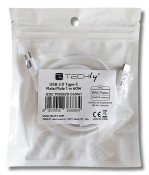 TECHLY Usb Cable 1 M Usb 2.0 Usb C (ICOC-MUSB20-C60W1)