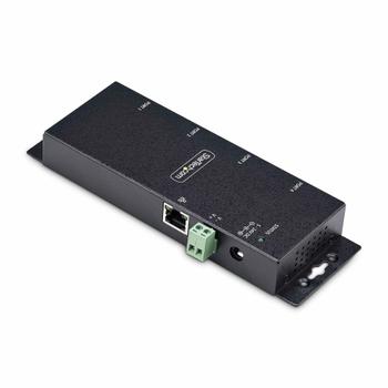 STARTECH 4-PT SERIAL TO ETHERNET ADAPTER - DB9/RS232 OVER LAN CONVERTER CABL (I43-SERIAL-ETHERNET)