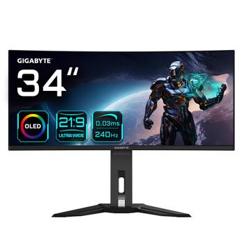 GIGABYTE (34") Oled Wqhd Curved Gaming  (MO34WQC2)