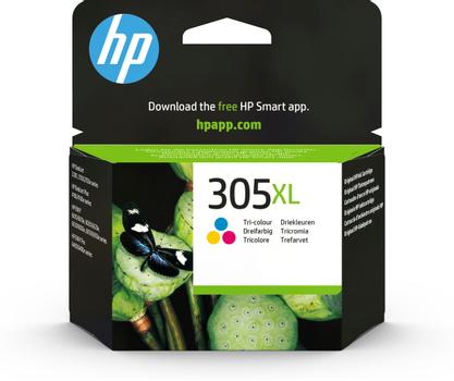 HP 305XL High Yield Tri-color Original Ink Cartridge (3YM63AE#ABE)