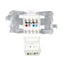 TRIPP LITE Toolless Cat6/5E Keystone  (N238-001-WH-TF)