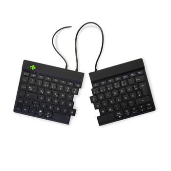R-GO Tools Split Keyboard, (DE), black (RGOSP-DEWIBL)