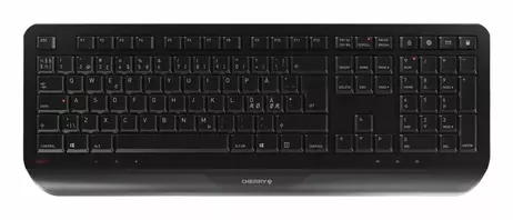 Cherry GENTIX DESKTOP - tastatur- og mussett - Pan Nordic - svart (JD-7000PN-2)