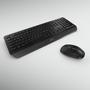 CHERRY Gentix Desktop Wireless keyboard and mouse combo kit, black (JD-7000PN-2)