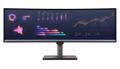 LENOVO P49w-30 49inch IPS 5120x1440 32:9 60Hz 350cd/m2 4ms 2x HDMI DP 4xUSB 3.2 G1 USB-C 3.2 G1 USB-B 3.2 G1 RJ45 2x5W Raven Black