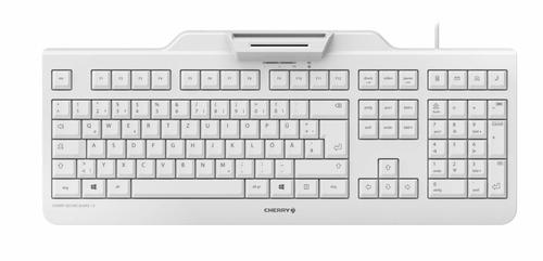 CHERRY SECUREBOARD 1.0 CORDED KB PN WH PAN-NORDIC - WHITE PERP (JK-A0400PN-0)