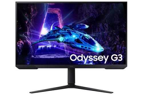 SAMSUNG Odyssey G3 S32DG300EU - G30D Series - LED-skärm - spel - 32" - 1920 x 1080 Full HD (1080p) @ 180 Hz - VA - 250 cd/m² - 3000:1 - HDR10 - 1 ms - HDMI, DisplayPort - svart (LS32DG300EUXEN)