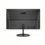 AOC Q24V4EA - LED monitor - 24" (23.8" viewable) - 2560 x 1440 QHD @ 75 Hz - IPS - 250 cd/m² - 1000:1 - 4 ms - HDMI, DisplayPort - speakers - black (Q24V4EA)