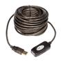 TRIPP LITE Eaton Tripp Lite Series - USB extension cable - USB (F) to USB (M) - USB 2.0 - 4.88 m - active - black