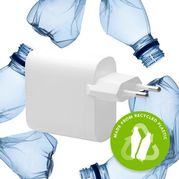 DBRAMANTE1928 Wall Charger - USB-C 65W+18W EU, White (CI65EUWH7100)