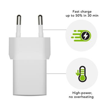 DBRAMANTE1928 Wall Charger USB-C 25W EU STD-MED (CH25EUWH7094)
