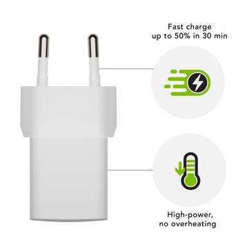 dbramante1928 Wall Charger USB-C 25W EU STD-MED (CH25EUWH7094)