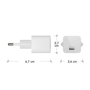 DBRAMANTE1928 Wall Charger USB-C 20W EU STD-MED (CH20EUWH7093)