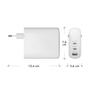 DBRAMANTE1928 Wall Charger USB-C STD-MED (CI140EUWH7101)