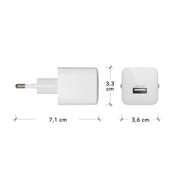 DBRAMANTE1928 Wall Charger USB-A 18W EU (CH18EUWH7092)