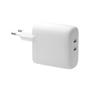 DBRAMANTE1928 Re-charge - EU Wall Charger - 2x USB-C 45W, White