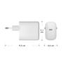 DBRAMANTE1928 Re-charge - EU Wall Charger - USB-C 45W, White (CH45EUWH7112)
