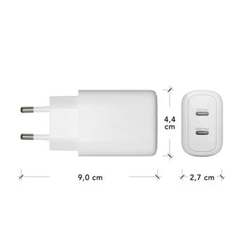 DBRAMANTE1928 Re-charge EU Wall Charger 2x STD-MED (CH20EUWH7122)