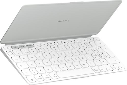 LOGITECH KEYS-TO-GO 2 PALE GREY - PAN - NORDICS-517 WRLS (920-013015)