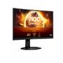 AOC Gaming CQ27G4X - 27 Zoll QHD Curved Monitor, 180 Hz, 0.5 ms, FreeSync Prem., HDR10 (2560x1440,  DisplayPort,  2x HDMI) schwarz/ grau (CQ27G4X)